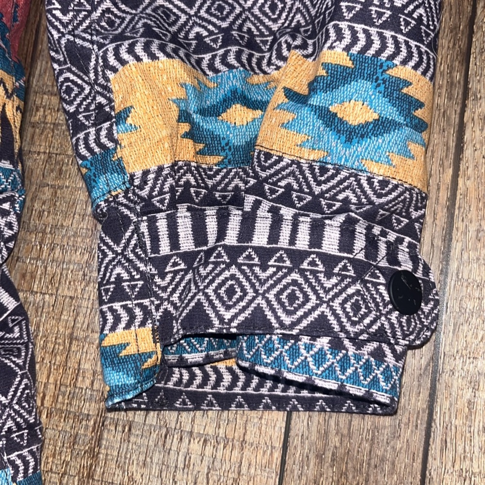 Burton Multicolor Patterned Ski Jacket - image 5